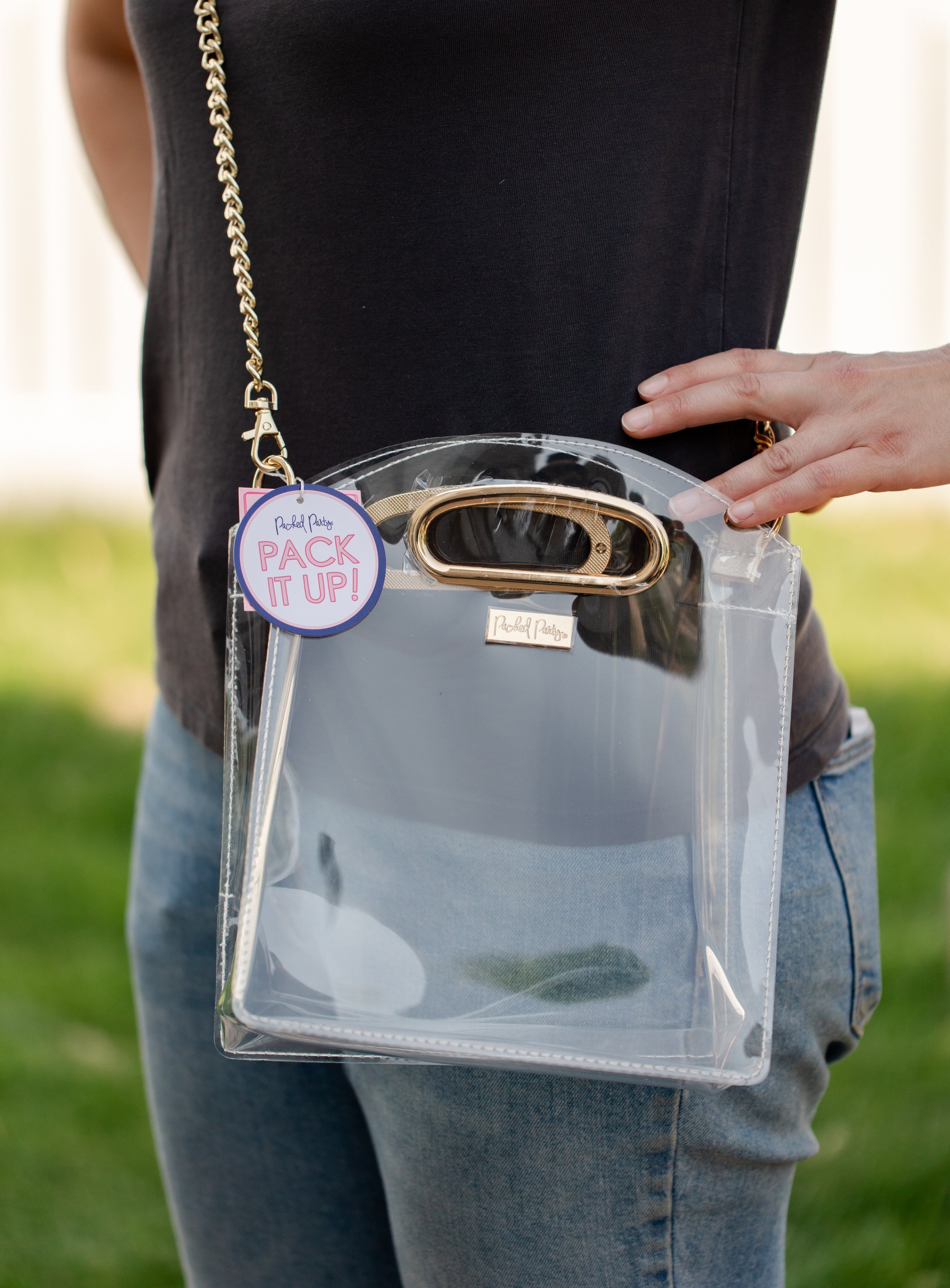 Clear Crossbody Bag Gifted the Shop